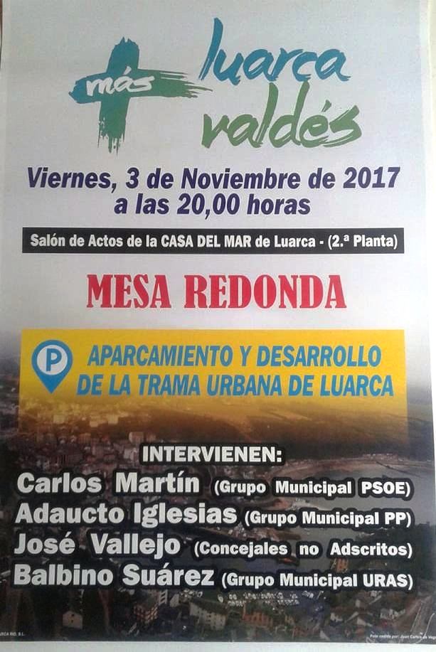 mesa redonda aparcamiento